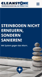 Mobile Screenshot of cleanstone.de